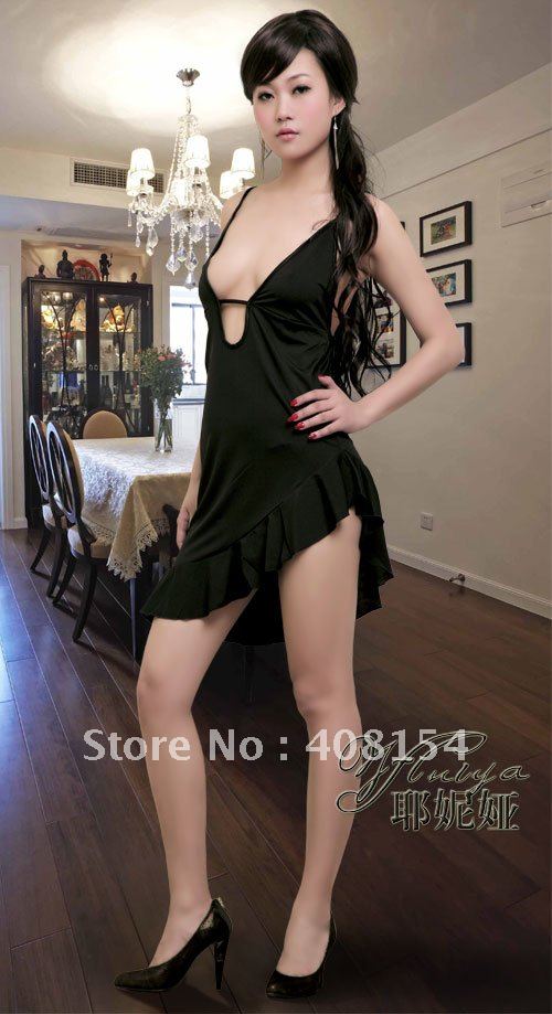 Hot Free Shipping 1Pcs/Lot Adult Sexy Lingerie Lady Sexy Underwear Sexy Costumes Sexy Teddy Elegant Dress Set X3144