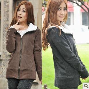 Hot Free shipping 2012 NEW hoodie long top pullover, winter coat,garment coat,women's coat,hoodie WO02