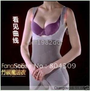 HOT Natural Bamboo Charcoal Body Magic shapers S-M-L-XL