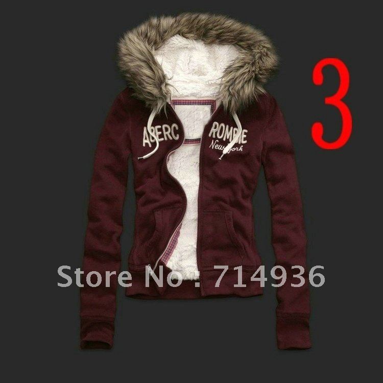 hot  New Women's Sweater Hoodies & Sweatshirts Jacket women zipper Coat  Size S,M,L,     Internal white