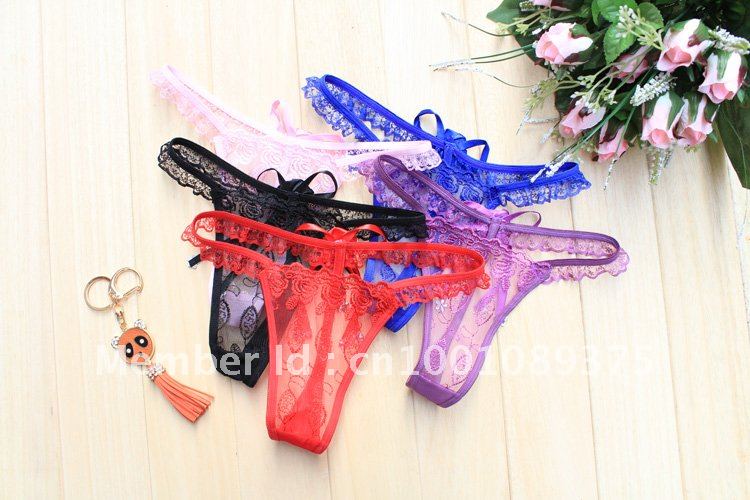 Hot products Knitted Lace sexy panty,wholesale lingerie, free shipping