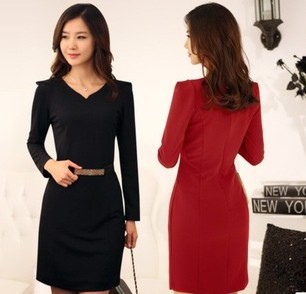 Hot Sale 2012 design fashion formal designer one piece dress paillette korea for womens TAJI8225