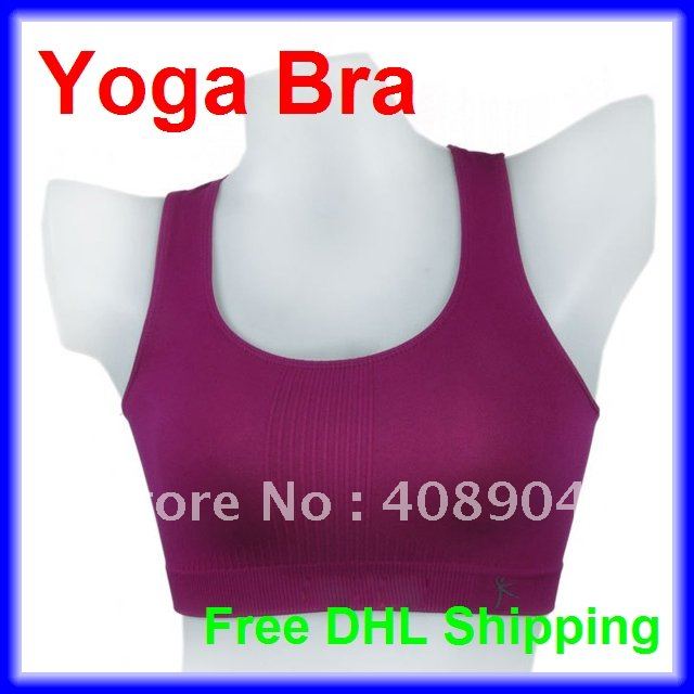 Hot sale 300pcs/lot women vest sports bra top seamless yoga bra free shipping