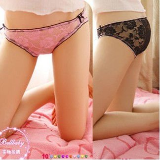 Hot sale+50pcs/lot,fashion women's sexy colorful lace panties, sexy lingerie /women's briefs/sexy briefs