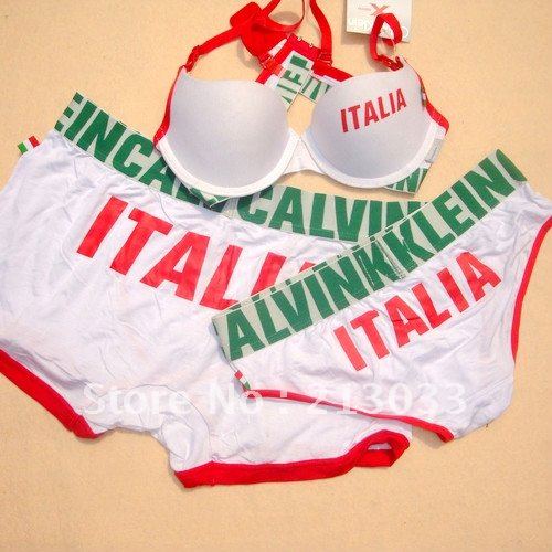 HOT SALE!! Flag series brand underwear bra( Italy)