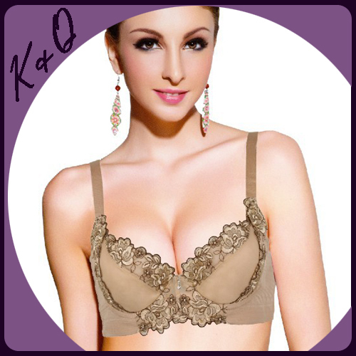 Hot sale Flower Design Bras B,C Cup Good for Push Up Lady's Bra Sets Sexy and Elegant Style BC1038