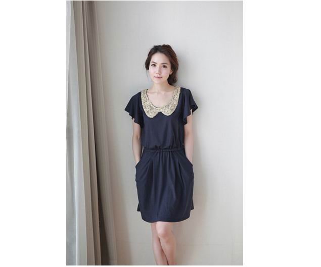 Hot Sale & Free Shipping 2Lots /Coniefox 2012 Elegant Fashion Dress,Cool and refreshing