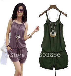 HOT SALE FREE SHIPPING  fashion sweet design popular hot selling ladies jumpsuits skirt