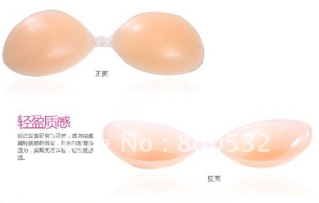 Hot sale Invisible silicone bra thicker model strapless Bra free shipping10pcs/lot