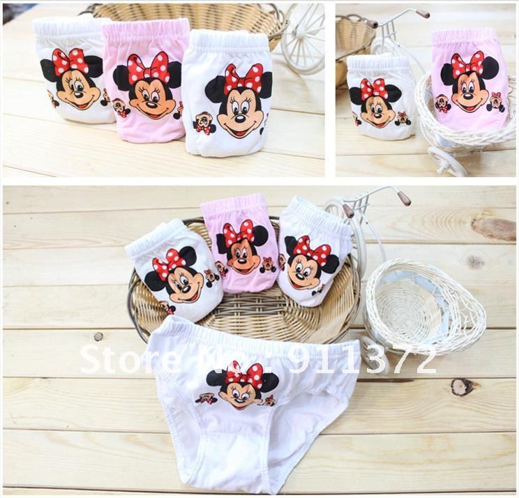 Hot sale kids' panties 100% cotton Girls Underwear good quality reasonable price