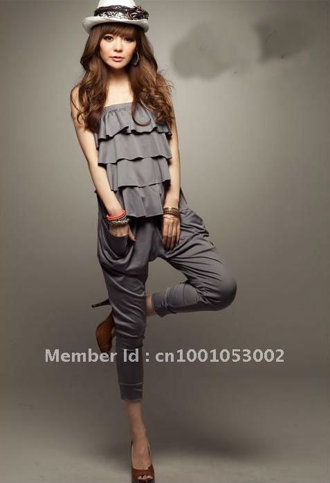 Hot Sale!New Arrival!Ladys SLouly Shoulder Off Suits Jumpsuits  Romper Pants X7232