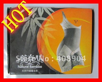 Hot Sale slim lift women bamboo shaper,Slimming Body Shapers 20pcs/lot original box packing Free shipping