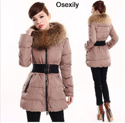 Hot sale ! wholesale&retail Free shipping! 2012New Arrival Ladies' Hooded Winter Long Down Parka Glossy Thick Coats Jacket