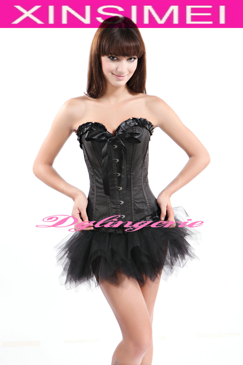 Hot Sale  ! Women's Black  Girdles Sexy Corset