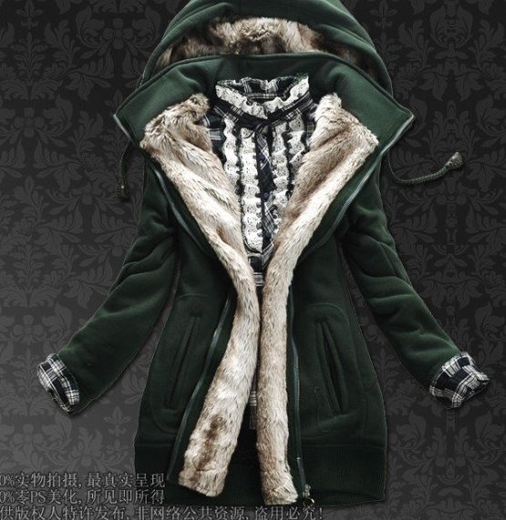 Hot sale women's winter warm long coat clothes/lady's warm long jacket size S,M,L Winter Clothing/Women Clothes2012