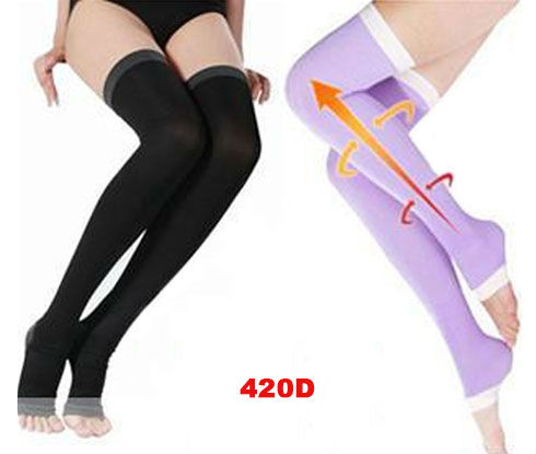 Hot Sale Women Sleep Slimming 480D Socks,Varicose Veins Tight Stockings,Ladies Leg Shaper,Free Shipping 2 colors boots