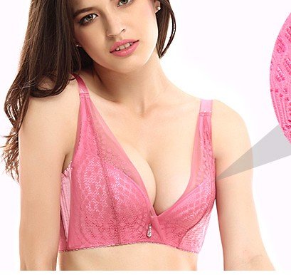 Hot sales 2012 new designer high quality Push-up ladies sexy lace V style bras set with underwire&3/4 thin plus cupfree shipping