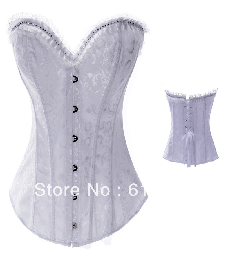 Hot sell,100% New,sexy corset, ladies'corset,under bust corset steel boned,free shipping