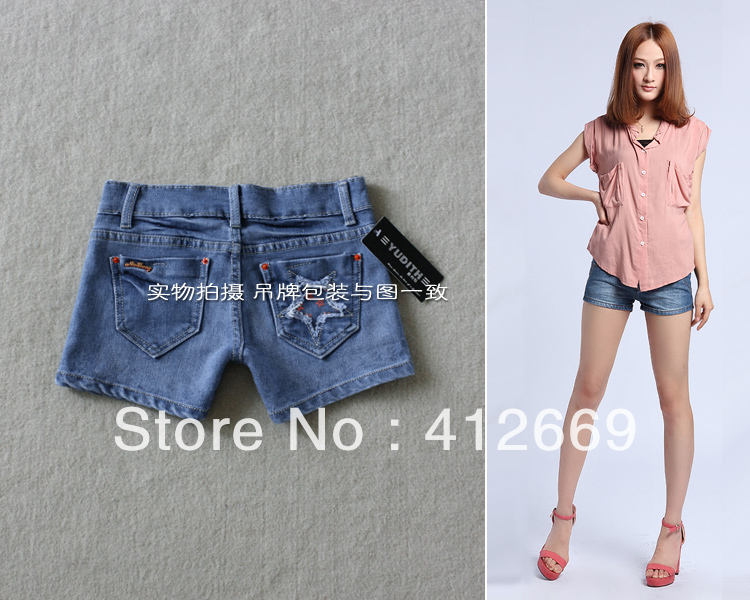 HOT SELL !! Lady denim shorts,women's jeans shorts,hot sale ladies' denim short pants,free shipping