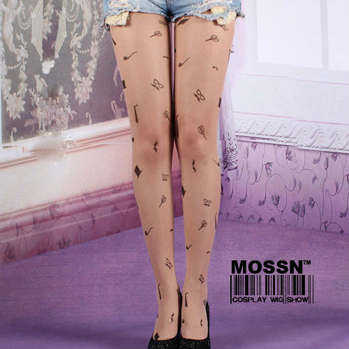 HOT sell Sexy Stylish Tatoo  thin  Pantyhose socks Stocking Tights Leggings fishnet stocking