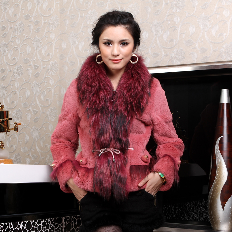 Hot-selling 2011 women's rabbit fur long-sleeve fashion normic fur women's outerwear