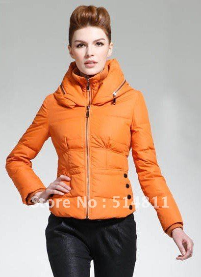 Hot selling!2012 winter fashion  short design slim women down jacket,warm down coat ,retails FREE SHIPPING