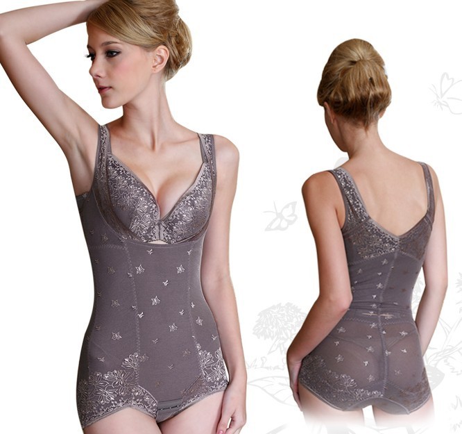 Hot-selling adorer V-neck fashion abdomen drawing seamless beauty care bodysuit shaper