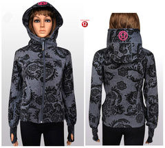 Hot selling brand for women Lululemon diving best hoodie lulu lemon wholesale gray jacket