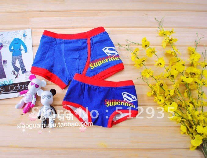 Hot selling  Lovers of  Briefs ,super man   underwear,Free shipping lovely  panties ,