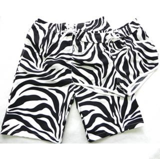 Hot-selling lovers zebra print beach trouser/shorts  Pair of pants for man and women A311