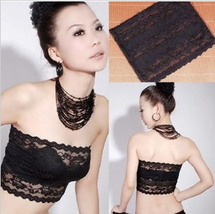 Hot-selling ny006 sexy lace tube top full lace tube top vest