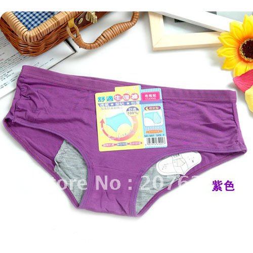 HOT Selling!!Retail&Wholesale  physiological pants menstrual leakproof night with no trace of sexy underwear+free shipping