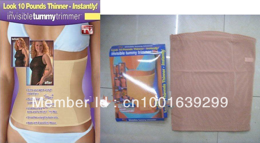 Hot selling!Slim Underwear Slimming Suits Body Shaper Invisible Tummy Trimmer, New Slimming Belt,Free shipping for 30pecs/lot