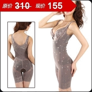 Hot-selling spring and summer orthoedic ofreceipt of the furu drawing abdomen underwear butt-lifting shaper bodysuit