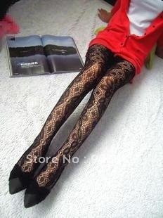 Hot Selling Sunflower Style Fishnet Pantyhose Women Sexy Tights  Stretch Mesh Stocking 5PC/LOT Retai & wholesale