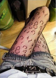 HOT! Sexy Leopard Net Pattern Jacquard Pantyhose Tights