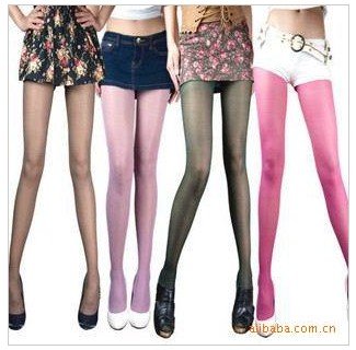 HOT wholesale/Lady of ultra-thin core silk stockings