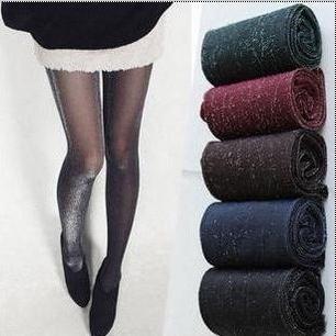 Hot Women's Stockings Fashion Sexy Color Silver Silk Pantyhose Fluorescent Stockings 25 Piece/Lot