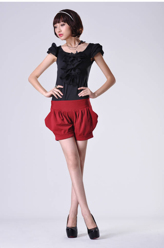 Hotsale 2013 Ladies Korean Casual Loose Fit Shorts Casual Short Harem Pants S,M,L,XL,XXL,XXXL Freeshipping