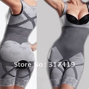 Hotsale & Free shipping!!! New arrival TV Women's shapers Natural Bamboo Invisible Magic Corset Shapers Slimming Body Shaper