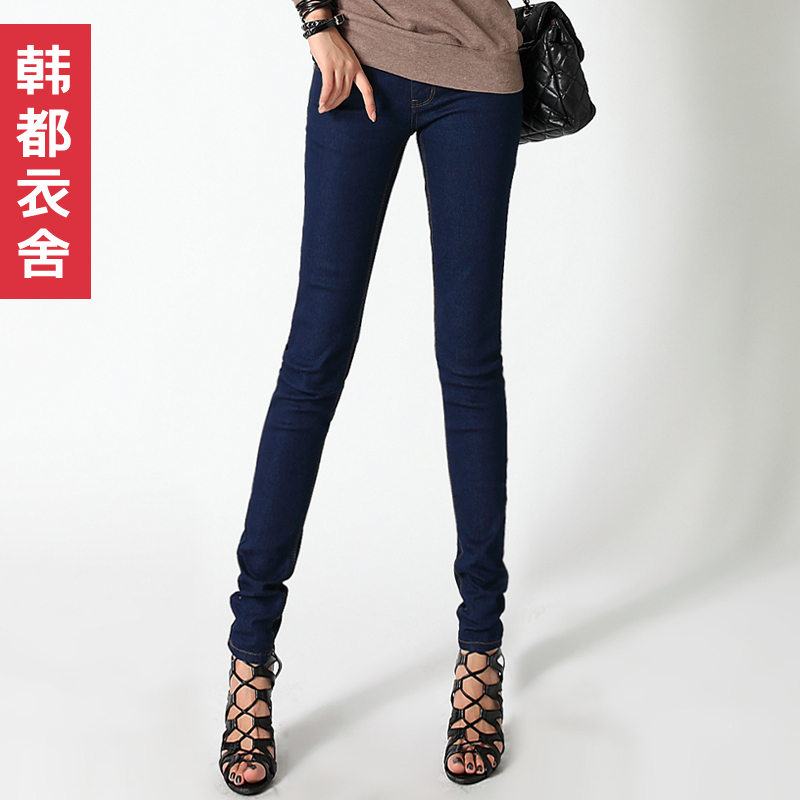 HSTYLE 2012 skinny jeans female hb1977 free shipping