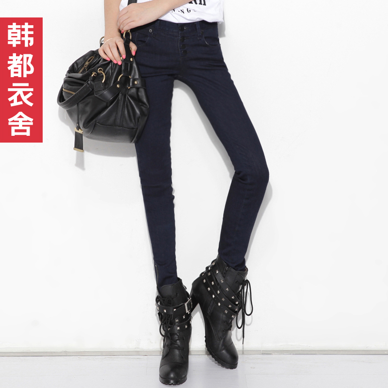 HSTYLE 2012 women's slim skinny jeans jm2015 1012 free shipping