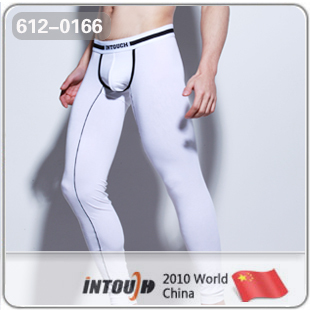 Intouch long johns series modal trousers 612 black-and-white 2