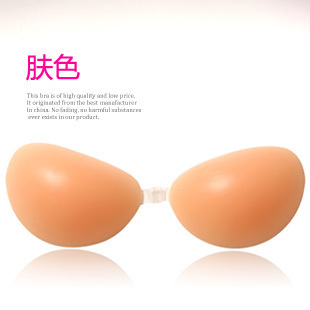 Invisible bra silica gel transparent thickening push up bra close-fitting comfortable invisible bra