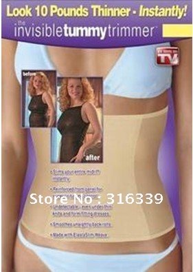 Invisible Tummy Trimmer New Slimming Belt Waist trimmer,12pcs/lot, As Seen On TV,free shipping