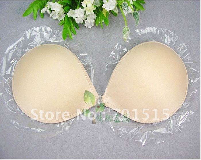 Invislible silicon bra,strapless cloth free bra,magic chest pad bra 6pcs/lot+FREE SHIPPING