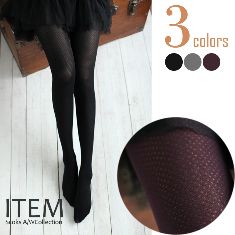 Item autumn stockings dimond plaid cutout jacquard velvet pantyhose