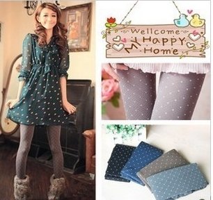 [J.T.] Watch!FREE Shipping-wholesale (10pieces/lot) 80%Cotton  fashion leggings for Autmn JT75M