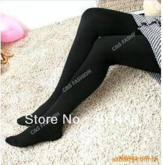 [J117] Winter Fashion Slim Fleece Tights Pantyhose Warmers Leggings Women Stockings