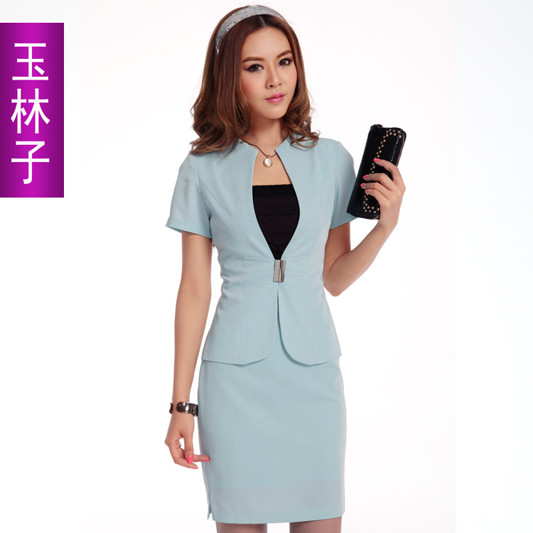 Jade 806 professional set short-sleeve formal women's summer work wear fashion Women skirt summer